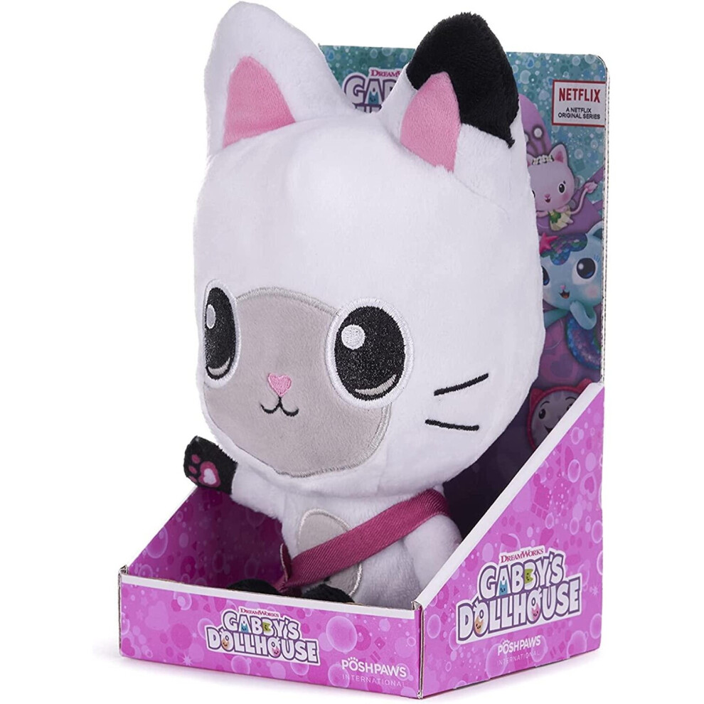 Posh Paws Gabby's Dollhouse 25Cm Pandy Paws Soft Plush Toy