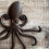 Selections Octopus Wall Hook Rack in Cast Iron (Set of 2) 7