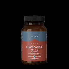 Terranova Resveratrol 150mg Complex, 50 VCapsules