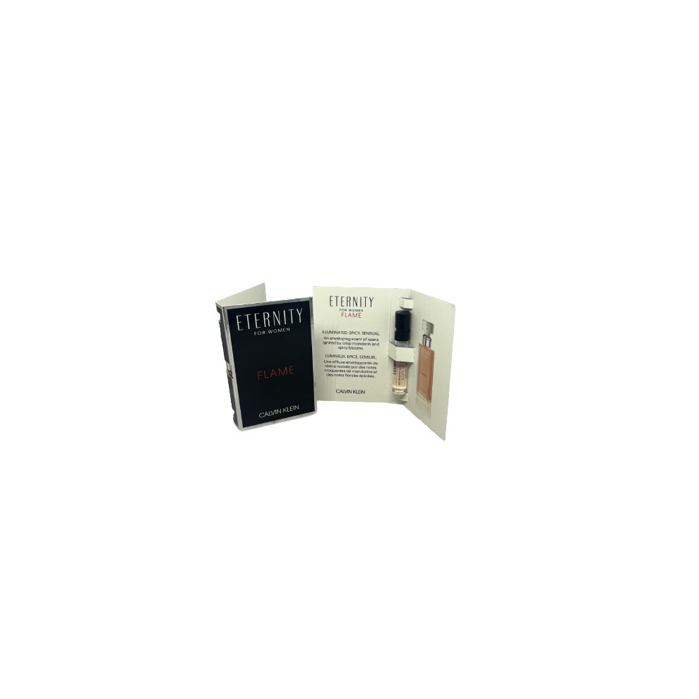 CK Calvin Klien Eternity Flame For Women EDP 1.2ml Vial SAMPLE x 2