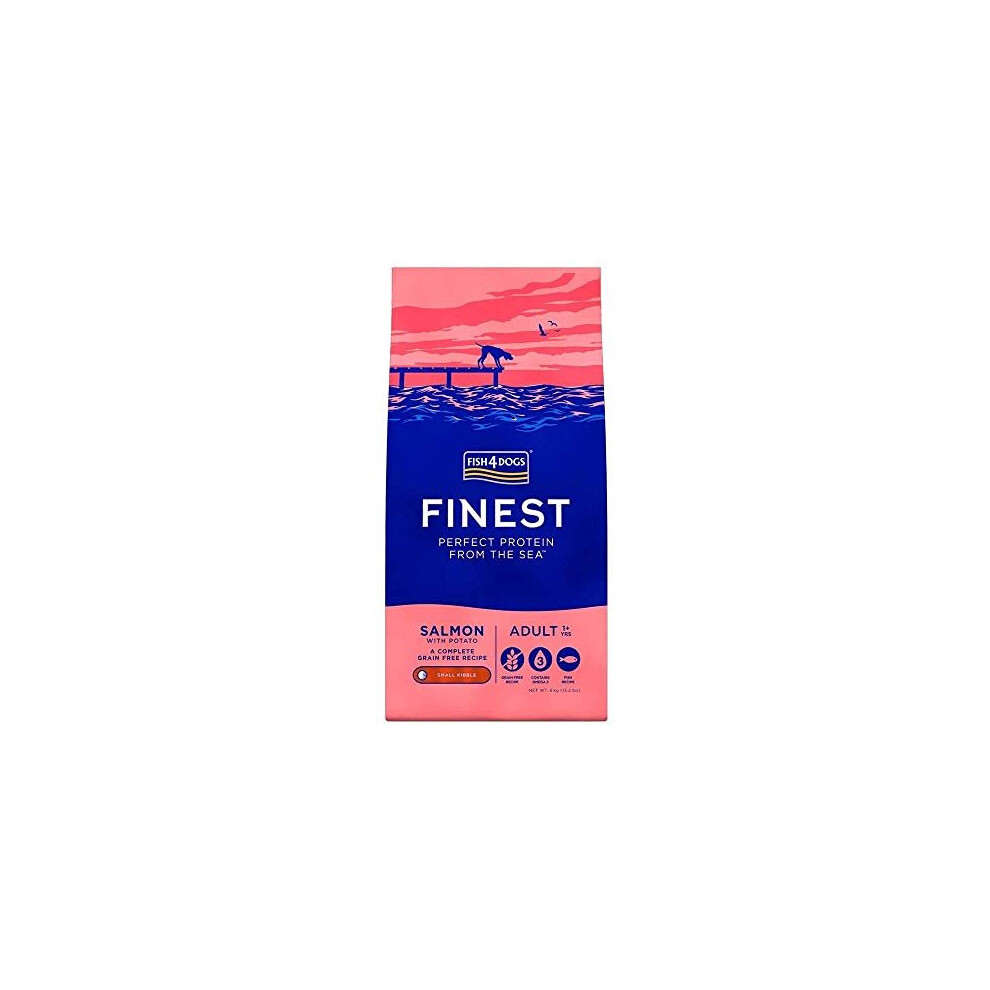 Fish4Dogs Finest Salmon Small, Fish, 1.5 kg