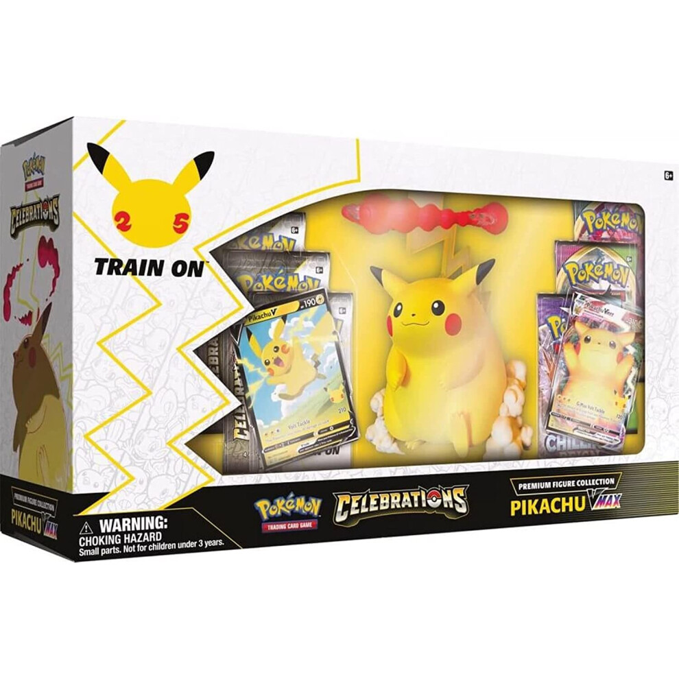 Pokemon Tcg: Celebrations Figure Collection Pikachu Vmax