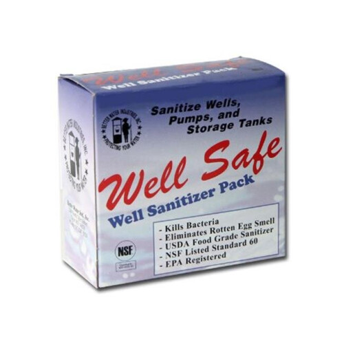 Commercial Water Distributing  Well Sanitizer Pack