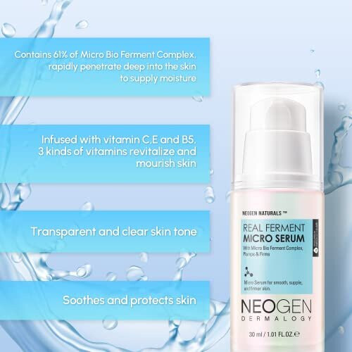 Neogen, Real Ferment Micro Serum, 1,01 fl oz (30 ml) 1