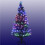 (3ft) AAMEN Green Artificial Fibre Optic Christmas Tree 5