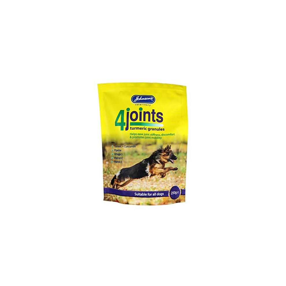 Johnsons Dog Turmeric 4Joints Granules 250g