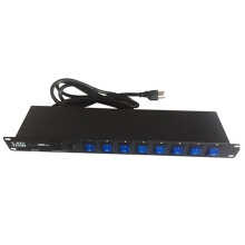 Eliminator Lighting  1 AC plug on the front panel