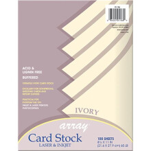 Pacon Corporation PAC Array Card Stock Ivory