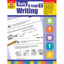 Evan Moor Educational Publishers  Daily 6-Trait Writing  Grade 4