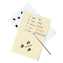 Pacon Corporation  Manila Tag Chart Sheets 1 1/2 Inch Rule
