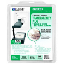 C-Line Products Inc Transparencies Copier Clear-50 Ct 8 1/2 X 11