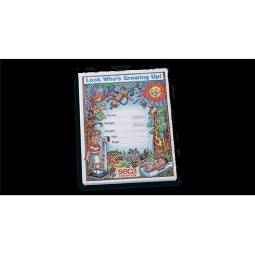 Recording Childs Vital Growth Information Convenient Pads