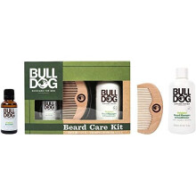 Bulldog Beard Care Kit - Contains Beard Oil, Beard Shampoo & Conditioner and Beard Comb
