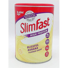 SlimFast High Protein Meal Replacement Shake Summer Banana 365g – Take Advantage of The Slim Fast Magic to Lose Weight, Feel Energised and in
