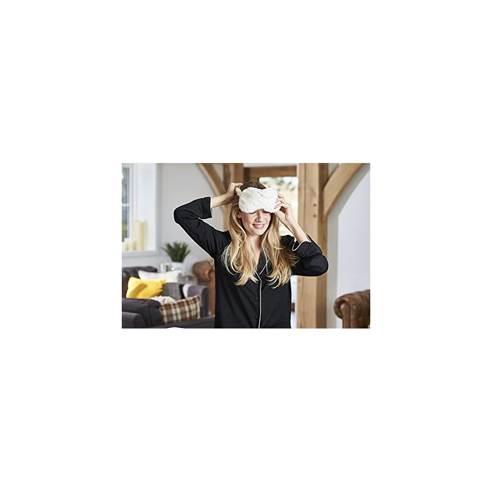 Warmies Cream Fully Heatable Eye Mask