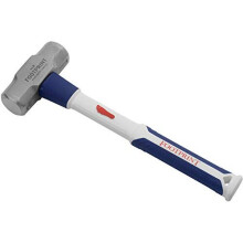 Footprint 4lb Mini Sledge Hammer - Forged Head - Shock Resistant Fiberglass Handle