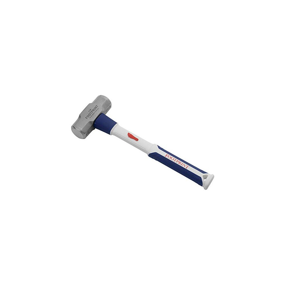 Footprint 4lb Mini Sledge Hammer - Forged Head - Shock Resistant Fiberglass Handle