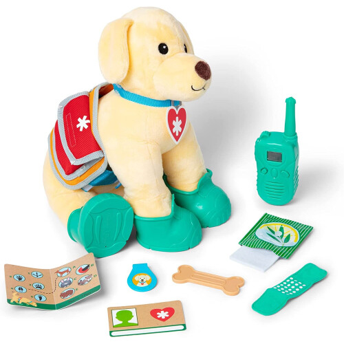 Melissa & Doug Melissa & Doug Lets Explore Ranger Dog Πλαστικό με Εξοπλισμό Έρευνας για Παιδιά 3+ 2