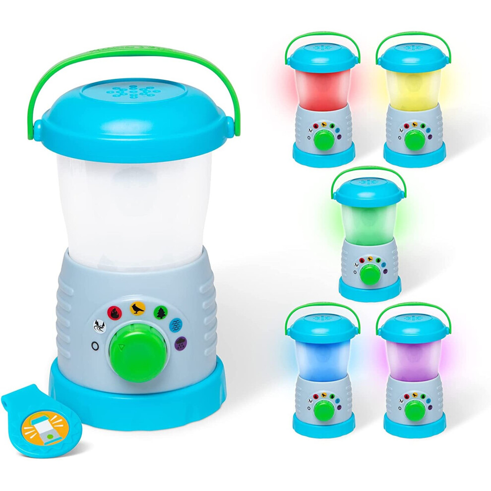 Melissa & Doug Explore Light & Sound Camping Lantern Play Set