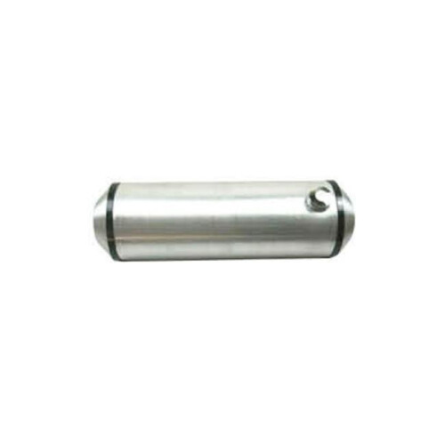 11 gal & 10 x 33 in. Offset Outlet Round Aluminum Fuel Tank