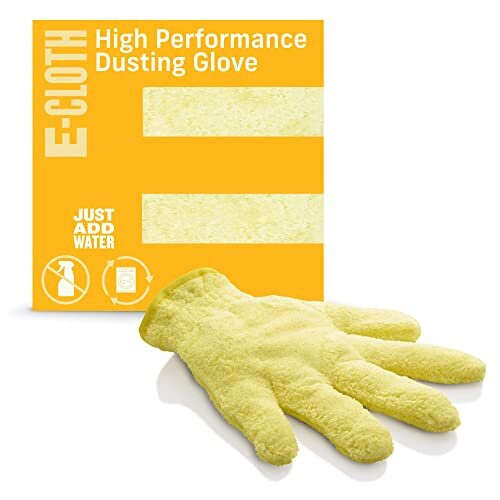E-Cloth High Performance Dusting Glove, Reusable Microfibre Cloth for Dusting, 300 Wash Guarantee, 1 Pack