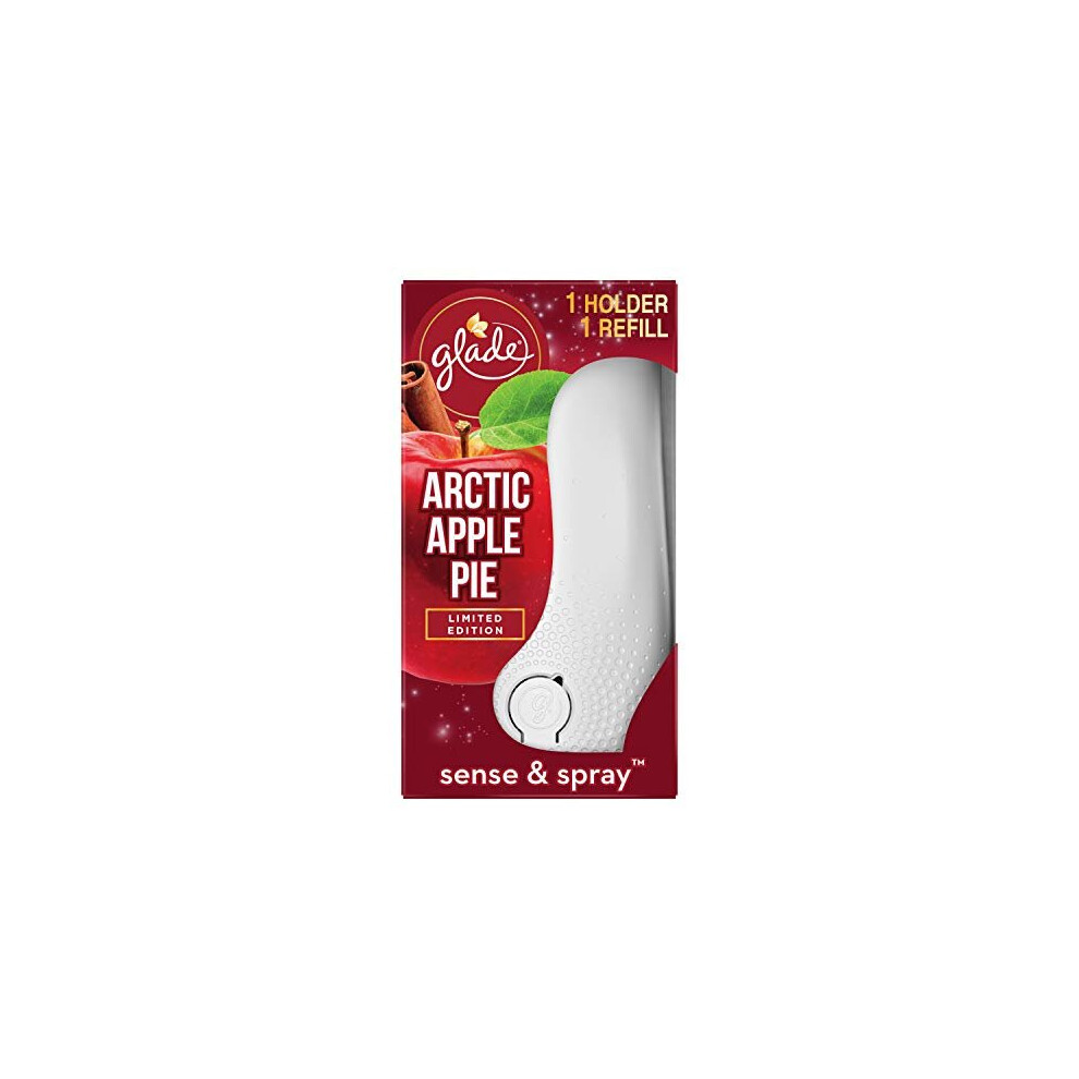 Glade Sense & Spray, 1 Diffuser & 1 Refill, Motion Activated Odour Eliminator, Cozy Apple Cider, 20ml - Package may vary