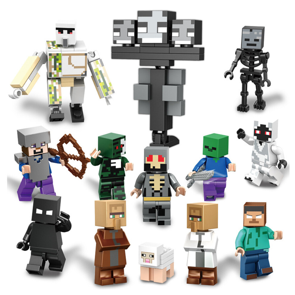 Lego minecraft sale figures