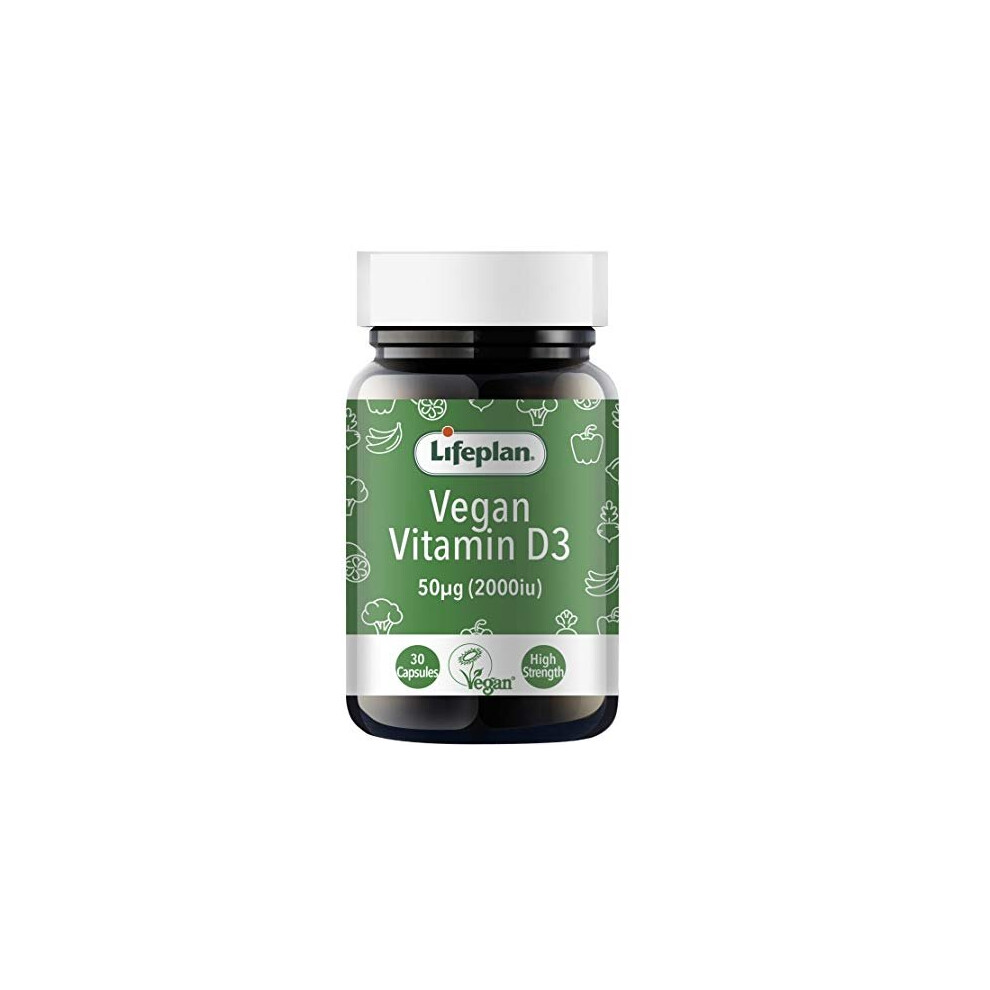 Lifeplan Vegan Vitamin D3 2000