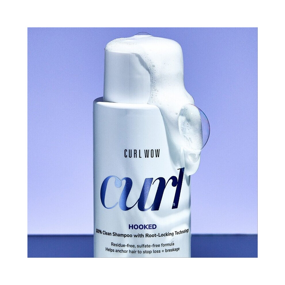 Curl Wow Hooked 100% Clean Shampoo 10fl Oz