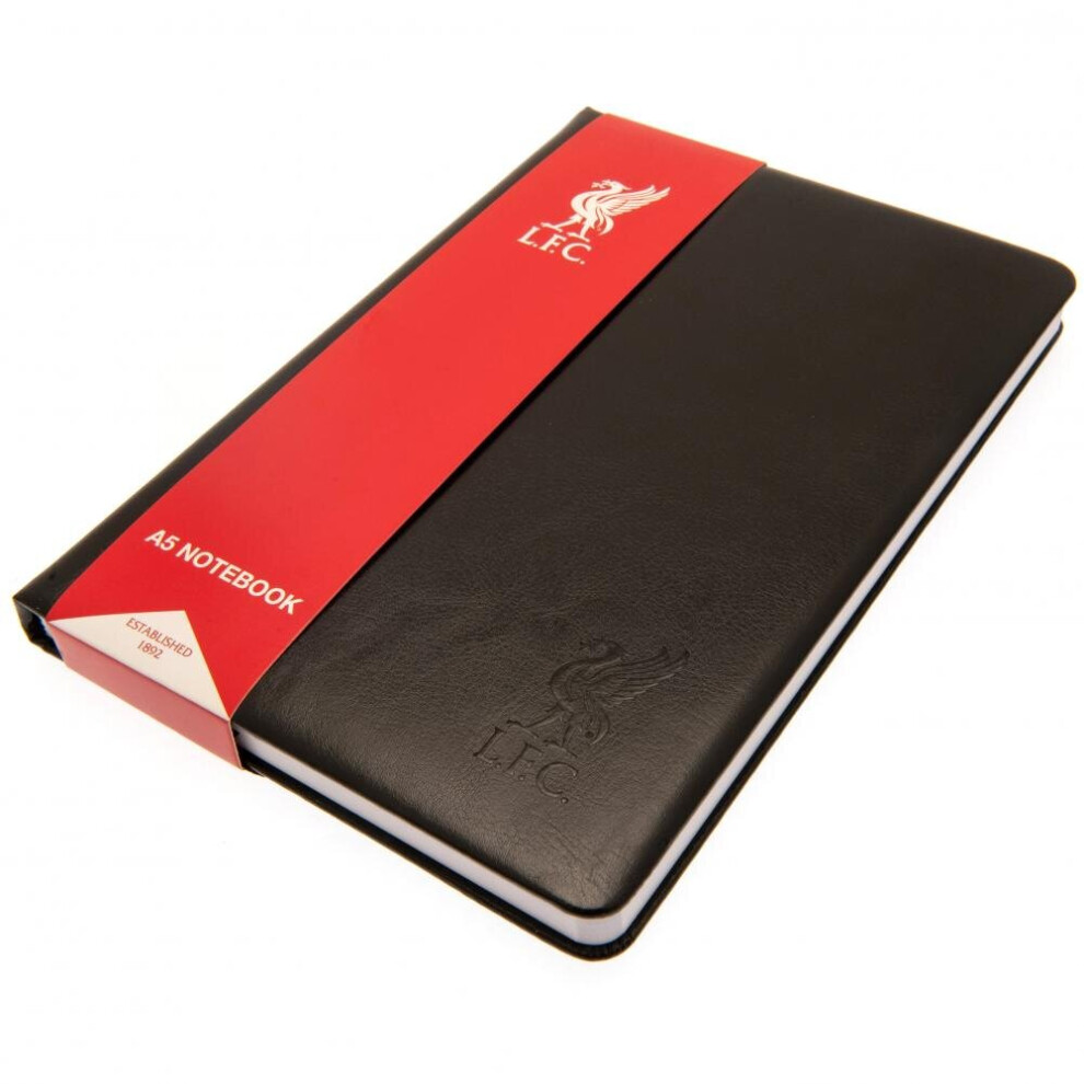 Liverpool FC A5 Notebook Black Satin