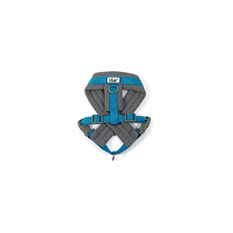 Ancol Viva Padded Harness S 36-42Cm Blue