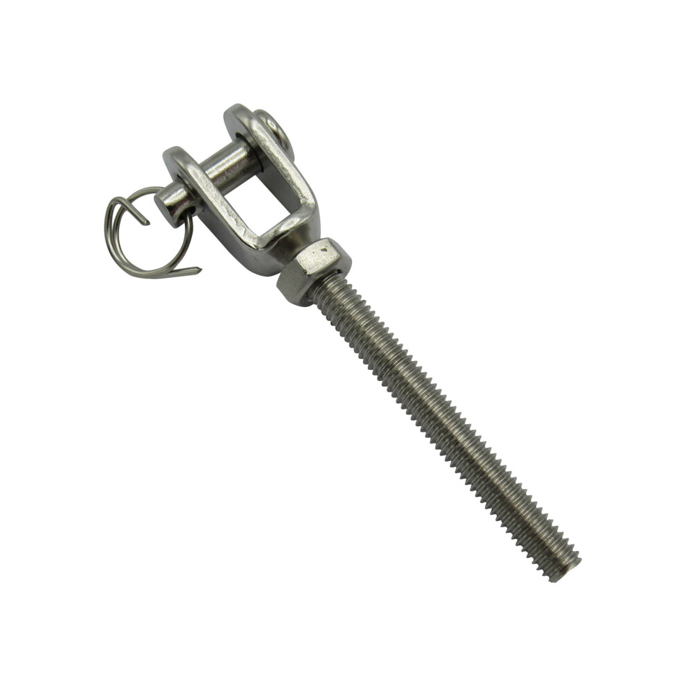 Jaw Jaw Turnbuckle Stainless Steel M6 (Open Body Wire Rope Rigging) 600988544246