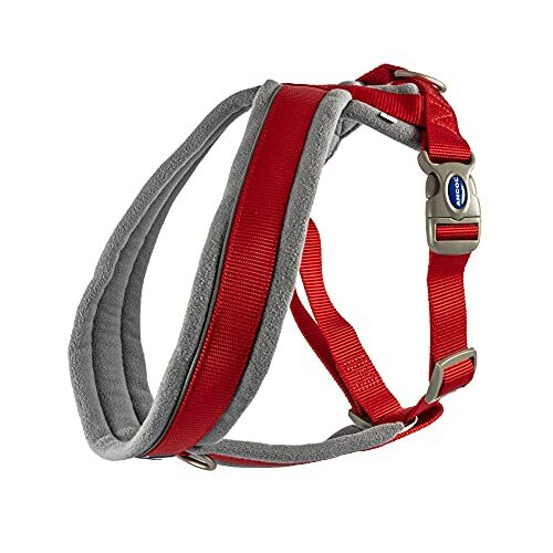 Ancol Viva Padded Harness Red M 41-53cm 2