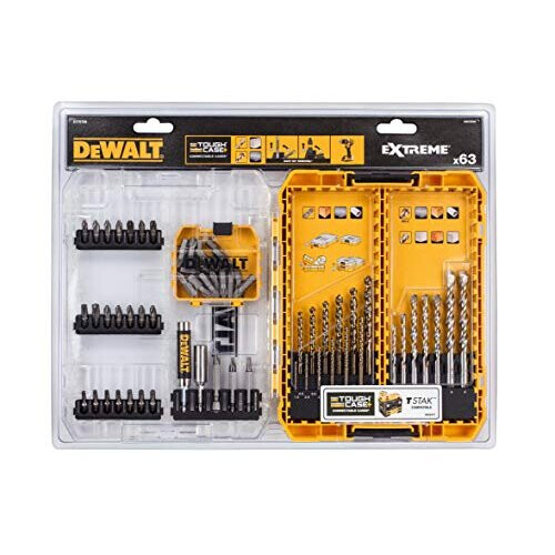 DeWalt DT70759 Μικτό σετ τρυπανιών και μπιτ, 63 τεμαχίων