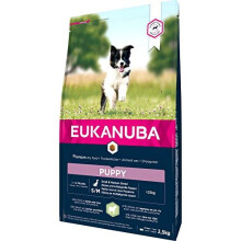Eukanuba Complete Puppy Dry Dog Food for Small and Medium Breeds Rich In Lamb and Rice with Turmeric 2.5kg