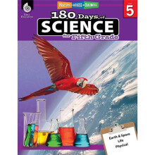 Shell Education 180 Days of Science Book for Grade 5