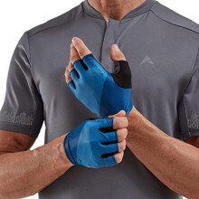 (Größe L) Altura Airstream Unisex-Fahrradhandschuhe mit Memory-Schaum-Polsterung und auffälligen Grafiken – Blau