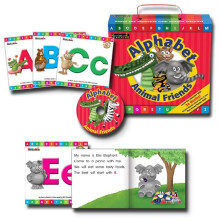 Newmark Learning Alphabet Animal Friends Early Readers Boxed Set