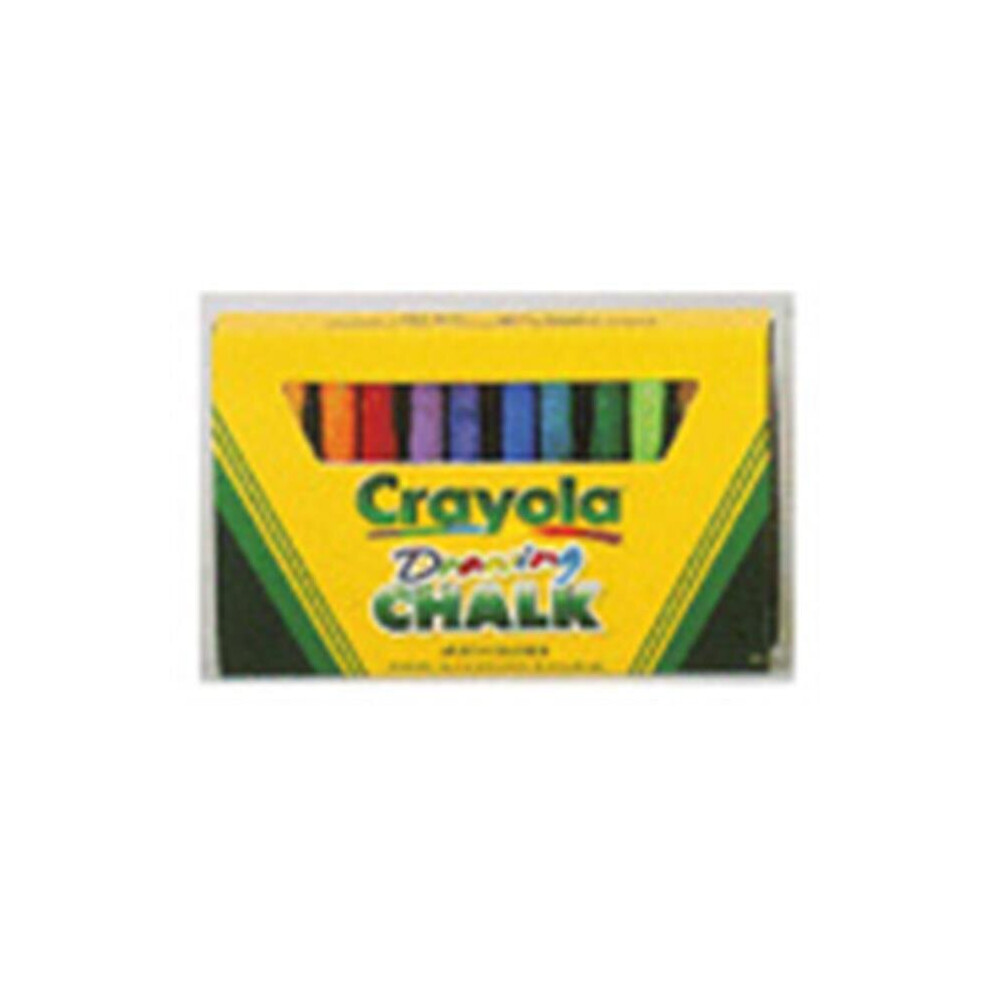 Crayola Llc Formerly Binney & Smith Colored Drawing-Chalk Asst. 12Bx