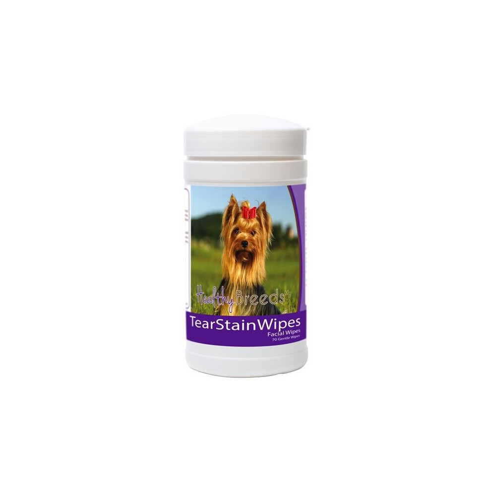 Healthy Breeds Yorkshire Terrier Tear Stain Wipes