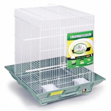 Prevue Hendryx PP-850G-W Clean Life Small Flight Cage - Green & White