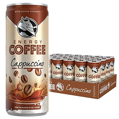 HELL ENERGY COFFEE Cappuccino Iced Coffee (24 x 250ml)
