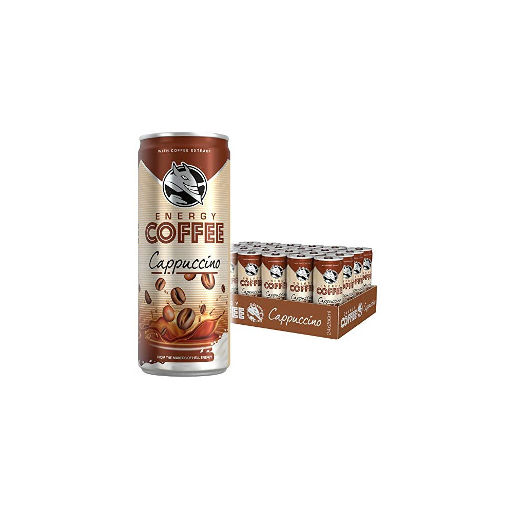 Hell Energy Coffee Cappuccino Iced Coffee (24 X 250Ml)
