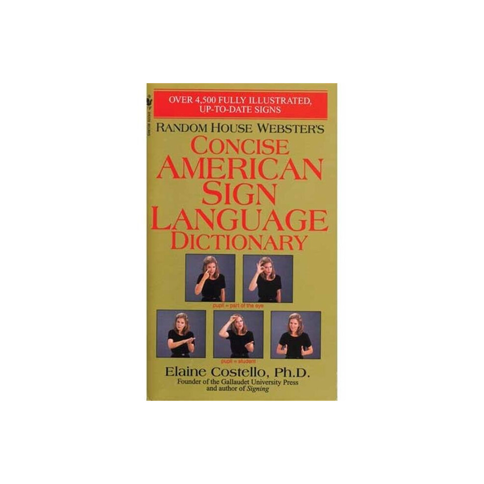 Unbeatablesale Cicso Independent Concise American Sign Language Dictionary