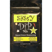 Julias Pantry Julias Sassy Dip and Seasoning Mix Sweet Onion, Pack of 4