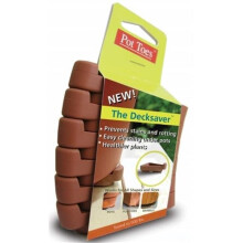 Gardenrite Pot Toes 6 Pack Terra Cotta Pot Toes - Pack of 6
