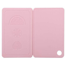 Cutting Board, Foldable Chopping Board Non-Slip Mincing Board Kitchen Accessories 25x20cm Pp Kitchen Chopping Board (Pink)