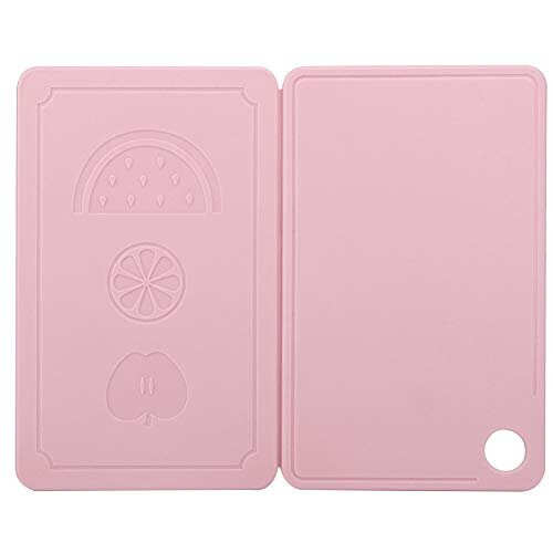 Cutting Board, Foldable Chopping Board Non-Slip Mincing Board Kitchen Accessories 25x20cm Pp Kitchen Chopping Board (Pink)