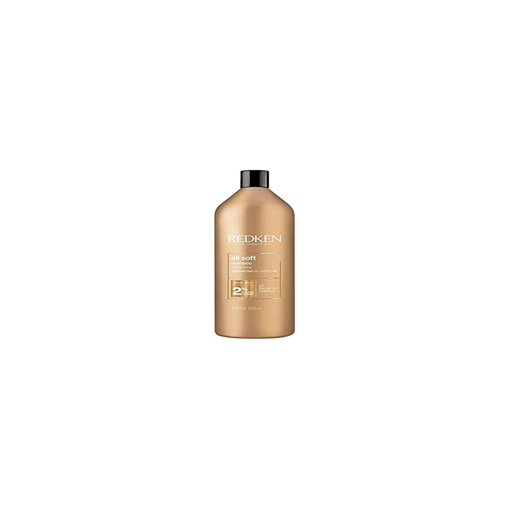 Redken All Soft Shampoo 1000ml