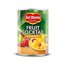 DEL MONTE Fruit Cocktail in Juice, 415g, Pack of 6